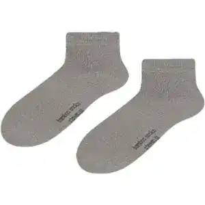 Шкарпетки Steven чоловічі (короткі бамбук) 44-46 сірий