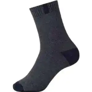 Шкарпетки V&T чоловічі Класік високий Стиль 27-29, Темно-сірий, плюшева структура
