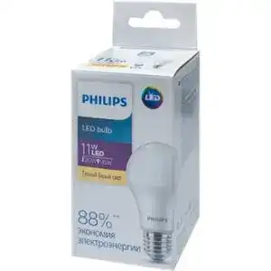 Лампа Philips Ecohome LED Bulb 11W E27 3000K 1PF/20RCA світлодіодна