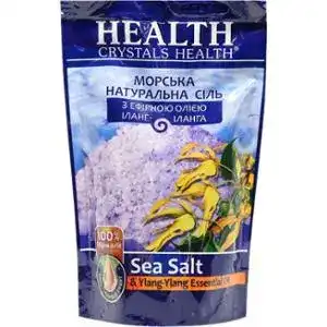 Сіль морська Crystals Health Іланг-Іланг натуральна для ванн 500 г