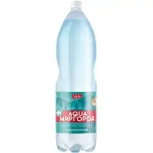 Минеральная вода Varto AQUA МИРГОРОД природная лечебно-столовая хлоридная натриевая сильногазированная, 1.5л