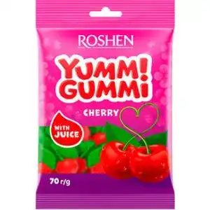 Цукерки желейні Roshen Yummi Gummi Cherry 70 г