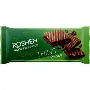 Вафлі Choco Sandwich Thins Roshen м/у 55г
