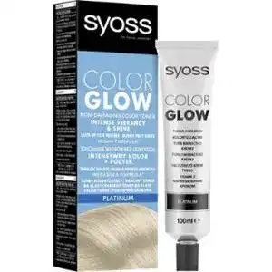 Тонувальний бальзам SYOSS Color Glow для волосся без аміаку Платиновий Блондин 100 мл