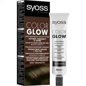 Тонувальний бальзам SYOSS Color Glow для волосся без аміаку Насичений Каштановий 100 мл