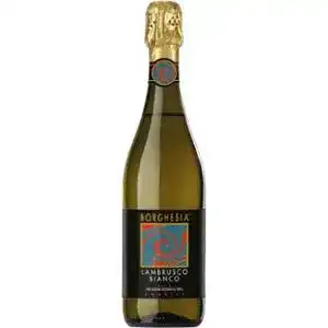 Вино игристое Borghesia Lambrusco dell`Emilia Bianco IGT белое полусладкое 8% 0,75 л
