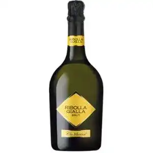Вино ігристе Col Mesian Ribolla Gialla біле брют 0.75 л