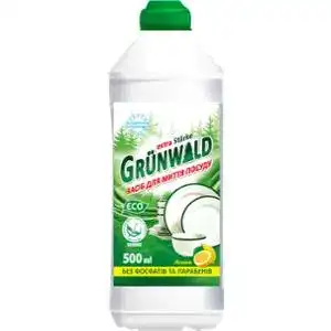 Средство для мытья посуды Grunwald жидкое Лимон 500 мл