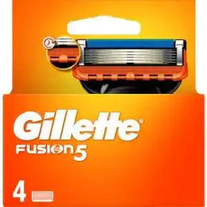Змінні картриджі для гоління Gillette Fusion5 чоловічі 4 шт.