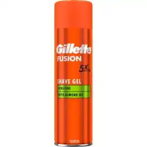 Гель для гоління Gillette Fusion Для чутливої шкіри 200 мл
