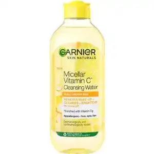 Мицеллярная вода Garnier Skin Naturals с витамином С для тусклой кожи лица с эффектом сияния 400 мл