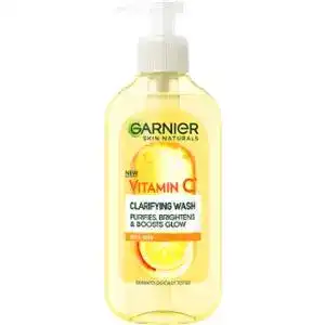 Гель для вмивання Garnier Skin Naturals з вітаміном С для тьмяної шкіри 200 мл