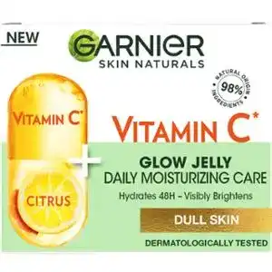 Гель для обличчя Garnier Skin Naturals з вітаміном С для тьмяної шкіри 50 мл