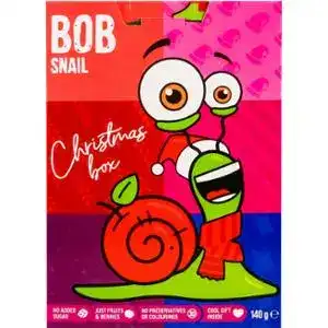 Набір продукції Bob Snail Cristmas Box з іграшкою та стікерпаком 242 г
