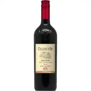 Вино Cellier d'Or червоне сухе 12% 1 л
