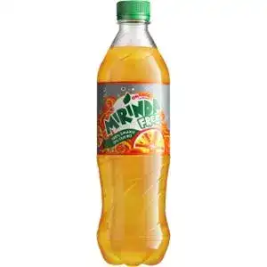 Напій Mirinda Free Orange без цукру сильногазований 0.5 л