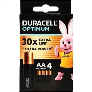 Батарейки Duracell Optimum AA CEE GEN3 4 шт