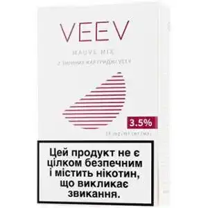 Картридж Veev Mauve Mix сменный 3.5% 1.5мл 2 шт