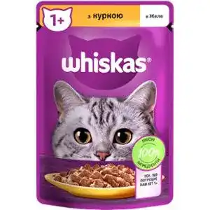 Корм для котів Whiskas Курка в желе 85 г