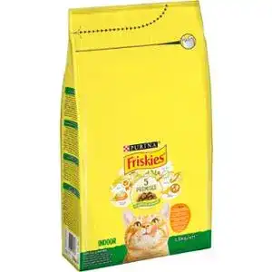 Корм для котів Purina Friskies Indoor сухий 1,5 кг