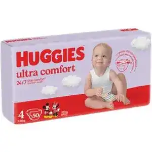 Подгузники Huggies Ultra Comfort 4 7-18 кг 50 шт