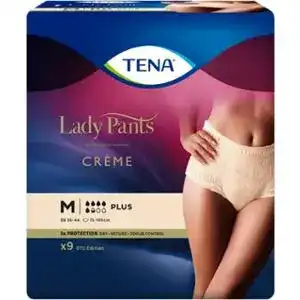 Труси урологічні для жінок TENA Lady Pants Plus M, Creme, East 4 x 9 шт