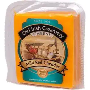 Сир Old Irish Creamery Red Cheddar молодий 53.5% 200 г