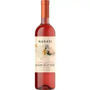Вино Nanati Alazani Valley розовое полусладкое 0.75 л