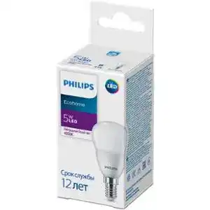 Лампа світлодіодна Philips Ecohome LED Lustre 5W 500Lm E14 4000К 1 шт