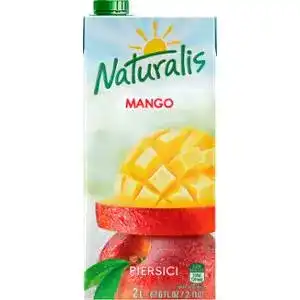 Напій Naturalis Персик-манго соковмісний 2 л