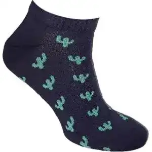 Шкарпетки Siela жіночі високі RT1312-131 кактуси чорні р.36-39