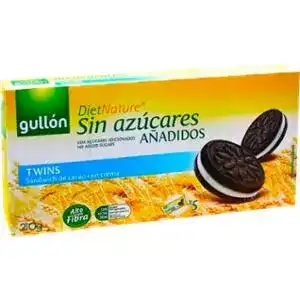 Печиво Gullon Diet Nature без цукру сендвіч з какао 210 г