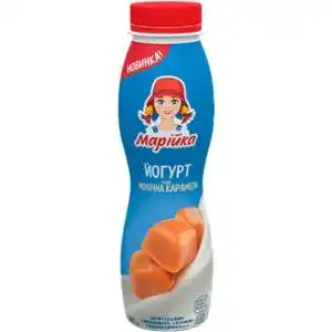 Йогурт Марійка Молочна карамель 1.5% 260 г