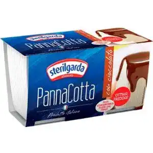 Десерт Sterilgarda Alimentari PannaCotta шоколадна 12%-14% 2 шт по 90 г