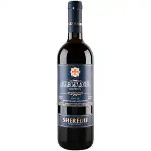 Вино SHEREULI Алазанська долина червоне напівсолодке 9-13% 0.75 л