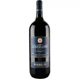 Вино SHEREULI Алазанская долина красное полусладкое 9-13% 1.5 л