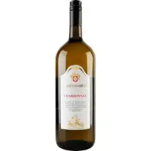 Вино Castelmarco Chardonnay біле сухе 12% 1,5л