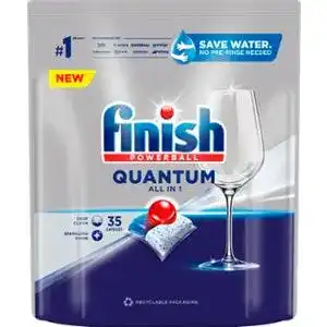 Таблетки для миття посуду Finish Quantum 35 шт