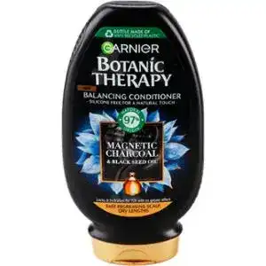 Бальзам-ополіскувач Garnier Botanic Therapy Magnetic Charcoal&Black seed oil 200 мл