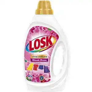 Гель для прання Losk Color Ароматерапія Аромат Малазійської квітки 855 мл