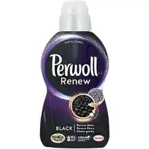 Рідкий засіб для прання Perwoll Renew Black для темних та чорних речей 990 мл