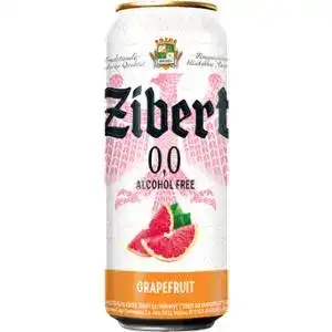 Пиво Zibert Grapefruit безалкогольне нефільтроване 0.5% 0,5 л