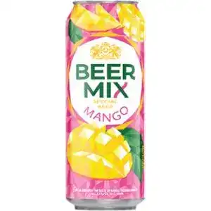 Пиво Оболонь Beermix Манго світле фільтроване 2.5% 0.5 л