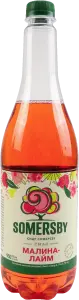 Фото 4 - Сидр Somersby Малина-лайм 4.7% 0.95 л