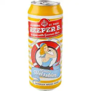 Пиво Reeper B Blondes Weissbier світле нефільтроване 5.4% 0.5 л