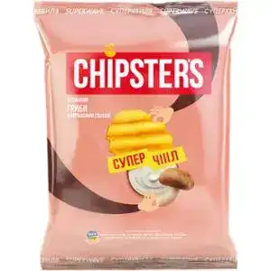 Чипси Chipster's Гриби з вершковим соусом картопляні 110 г