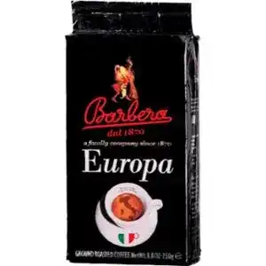 Кава Barbera Europa мелена 250 г