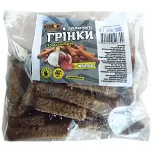 Грінки-палочки житні Kruton з часником 100 г