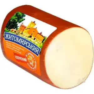 Сир ковбасний Cream Valley Житомирський копчений 40%, ваговий