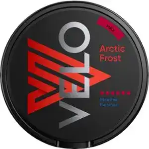 Паучі нікотиновмісні Velo Arctic Frost Max безтютюнові 18 шт по 1,33 г